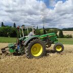 John Deere 2030 LS Tiefenlockern auf den Hinterrädern